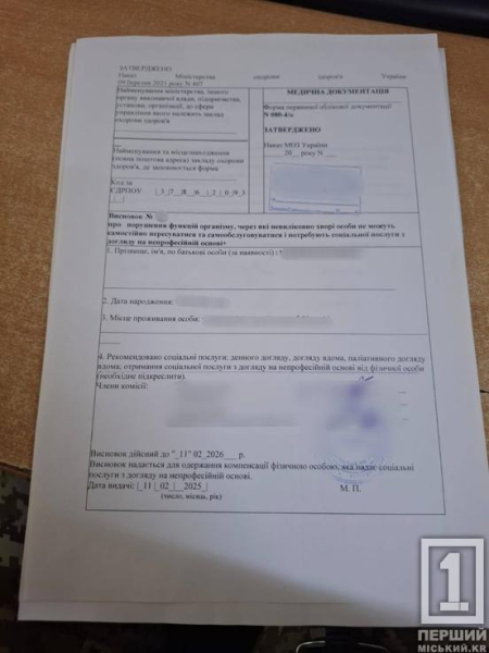 Вся історія і документи - фальшиві: криворіжець намагався відвезти нібито хвору матір на лікування закордон1