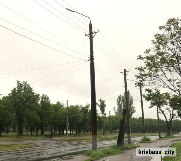 Для людей і для міста: у Кривому Розі оновлюють освітлення вулиць і парків3
