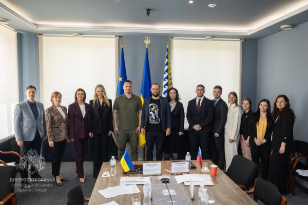 Дніпропетровщина прийняла установче засідання Постійної робочої групи у сфері відбудови області0