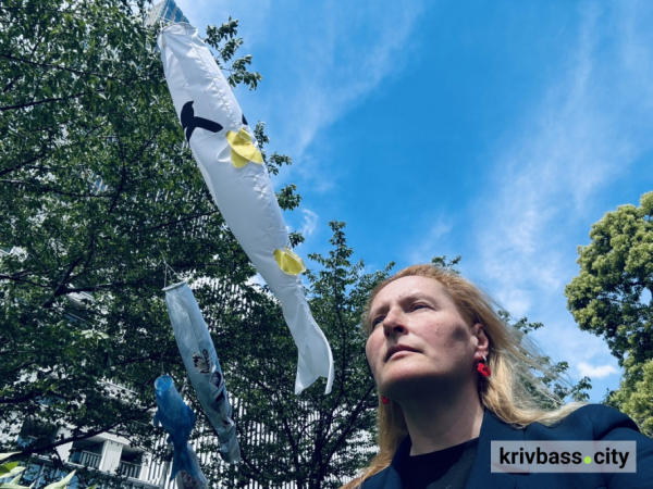 Художниця Зоя Скоропаденко з Кривого Рогу бере участь у Міжнародному фестивалі Коїноборі в Токіо1