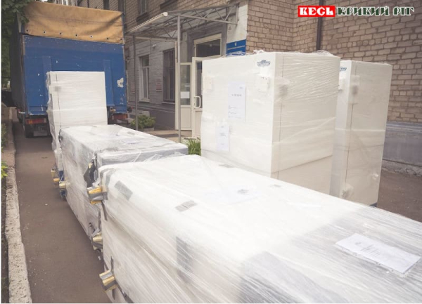 Морозильне обладнання від Чехії для Станції переливання крові у Дніпрі