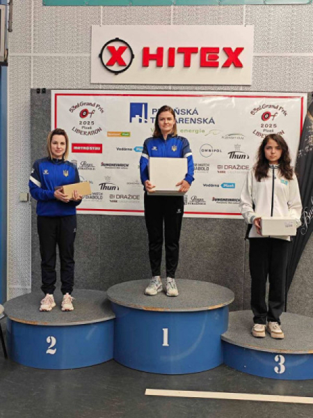 Криворожанка Вікторія Рибовалова здобула перемогу на міжнародних змаганнях з кульової стрільби у Чехії0