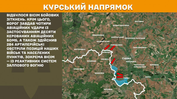 Про стан військових дій за минулу добу на лінії фронту інформує Генеральший штаб ЗСУ1