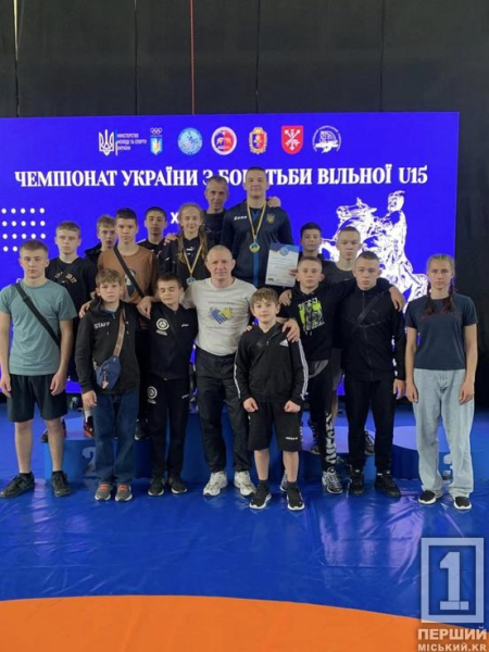 Прославили Кривий Ріг на всю країну: борці ДЮСШ №2 повернулися з медалями з ЧУ2