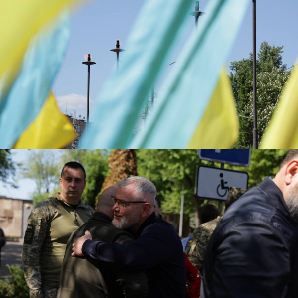 У Кривому Розі, в День пам’яті та перемоги над нацизмом, поклали квіти до Монументу «Перемога» та вшанували пам'ять полеглих в боротьбі за Україну Захисників і Захисниць7