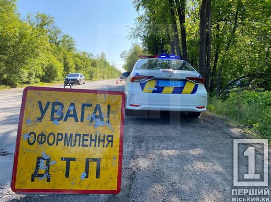 Удар, переворот та кювет: на Нікопольському шосе сталася сильна ДТП з Kia та Renault4
