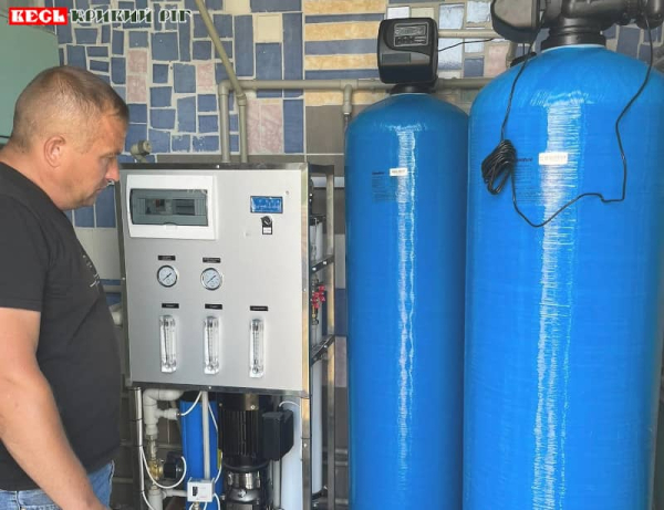 Станція доочистки води в Криворізькому районі