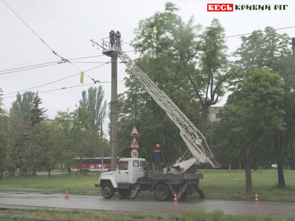 Заміна світильників на Довгинцево в Кривому Розі