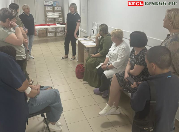 Тренінг для доглядачів маломобільних пацієнтів в Криворізькому районі
