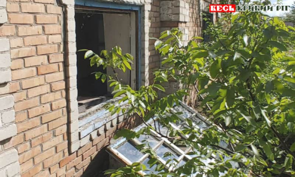 Наслідки удару дроном по Грушівській громаді Криворізького району