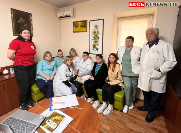 Тренінг з мінної безпеки в медцентрі «Мрія» в Кривому Розі