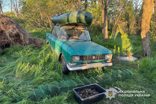 Завдав шкоди довкіллю майже на мільйон гривен: мешканець Криворізького району попався на незаконній риболовлі1