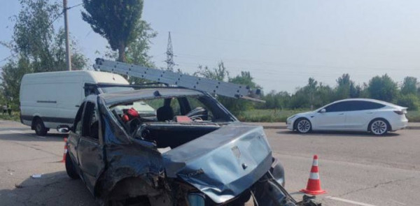 Аварія сталася у Кривому Розі біля Центрального кладовища0