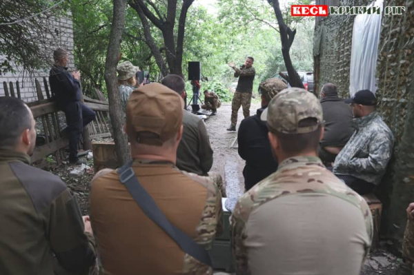 Концерт Артема Лоїка на Покровському напрямку фронту