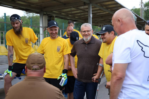 Гра для всіх. У Кривому Розі презентували міську команду з ампутаційного футболу «Кривбас АМП»0