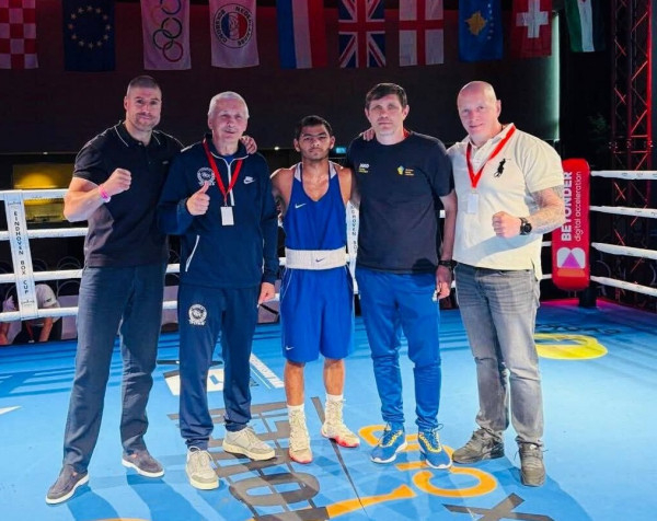 Криворізький боксер Артур Кузьменко виборов перемогу на «Eindhoven Box Cup 2025» у Нідерландах1