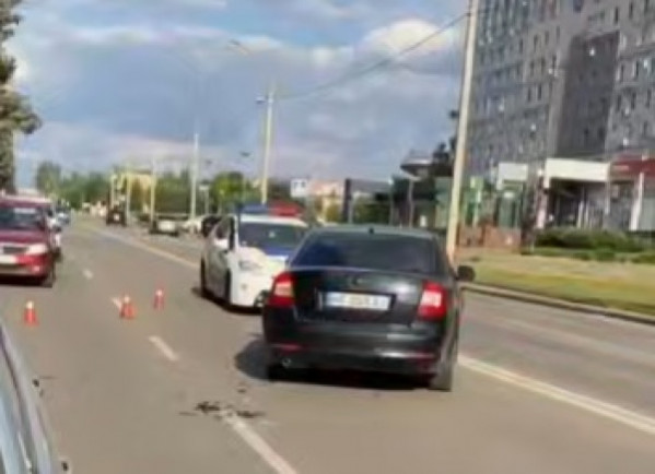На вулиці Віталія Матусевича зіштовхнулися дві автівки0