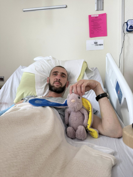 Медична евакуація Віталія Бєлкіна на лікування до США - фото Revived Soldiers Ukraine