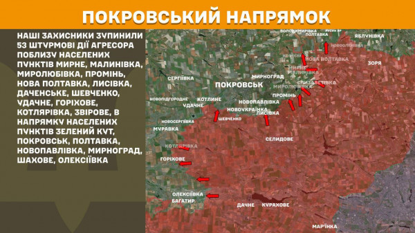 Окупанти не полишають мети прорвати фронт на Покровському напрямку8