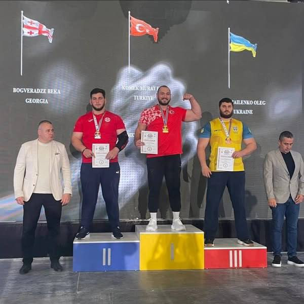 Олег Михайленко з Кривого Рогу взяв бронзу чемпіонату Європи з армрестлінгу0