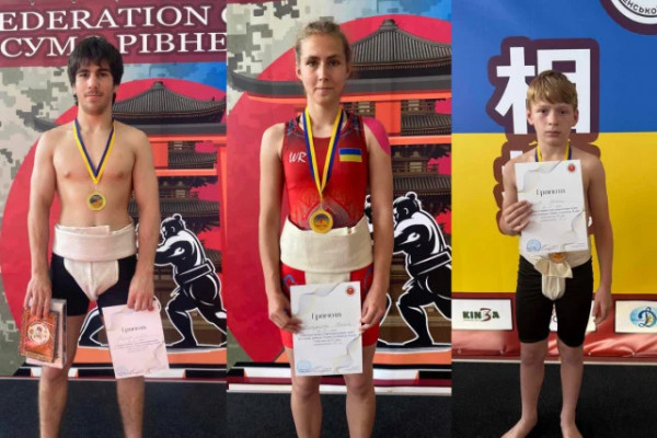 П'ятеро криворізьких спортсменів здобули нагороди на чемпіонаті України з сумо0