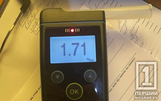Проігнорував заборону суду і заробив ще покарання: у Кривому Розі затримали нетверезого молодого водія