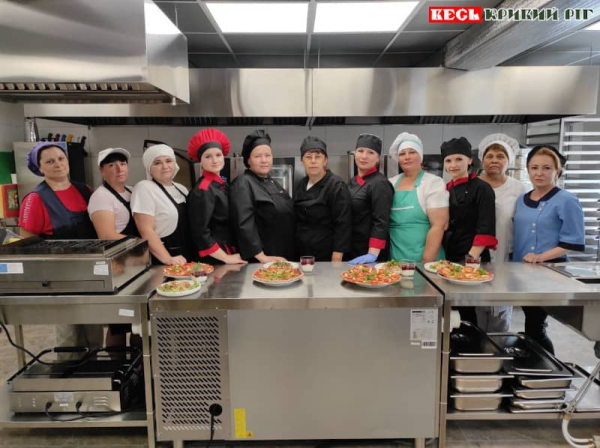 На курсах у Кам’янському кухарі з Глеюватської громади Криворізького району