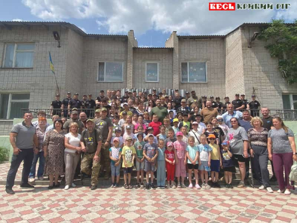 Учасники заходу ТитаниЮА в Лозуватській громаді в Криворізькому районі