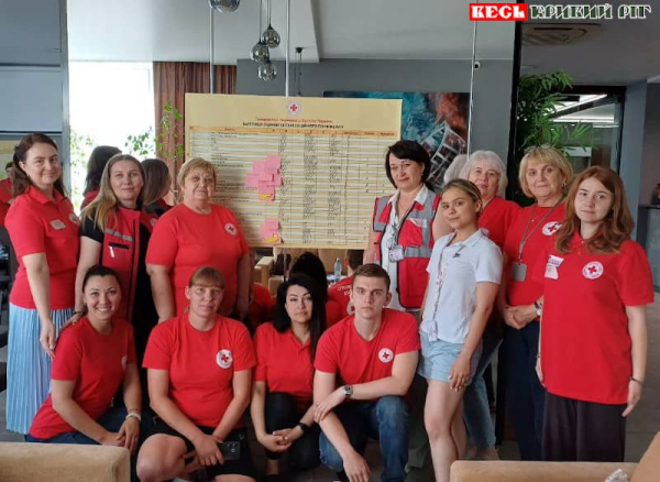 ВОСА розпочато в Криворізькій організації Червоного Хреста