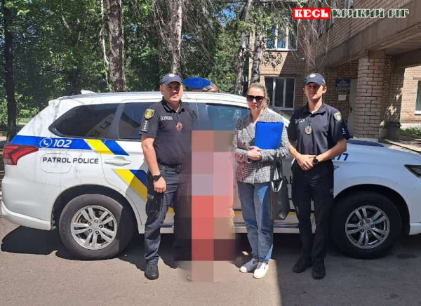 З правоохоронцями малолітніх дітей доставлено до лікарні в Кривому Розі
