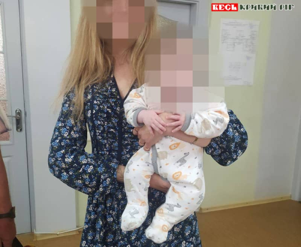 Немовля передано на виховання прийомній матусі в Кривому Розі