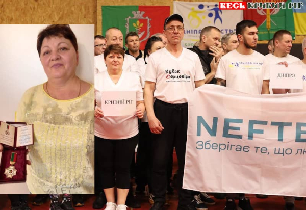 Раїса Давудова розвиває спорт для ветеранів в Кривому Розі