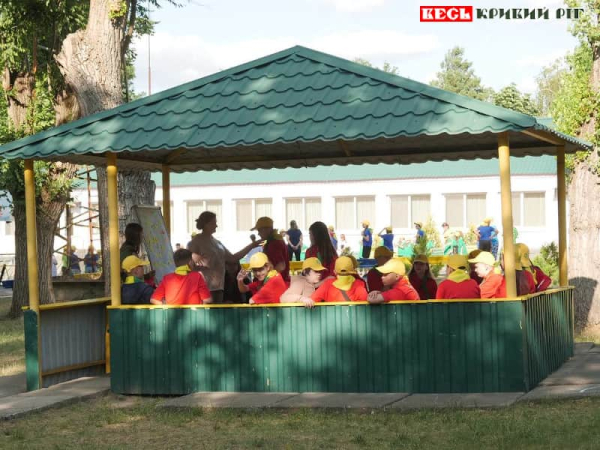 Друга зміна розпочалась в дитячому таборі в Кривому Розі