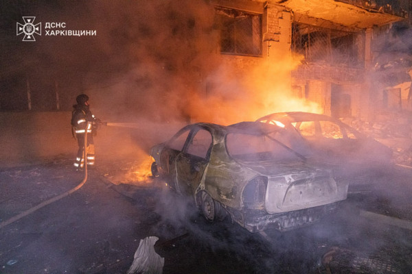 Вночі Харків був атакований ворожими БпЛА, 14 постраждалих – серед них 4 дітей0