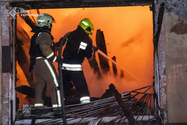 Вночі Харків був атакований ворожими БпЛА, 14 постраждалих – серед них 4 дітей4