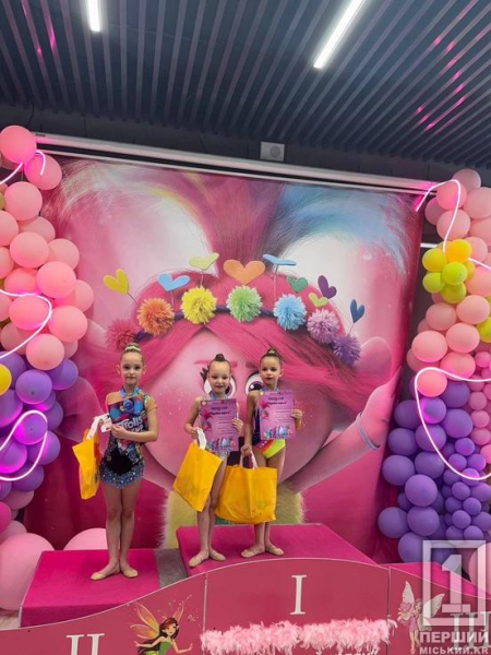 Вражаюча кількість нагород за неймовірні виступи: гімнастки з Кривого Рогу завоювали 16 золотих медалей на турнірі на Київщині2