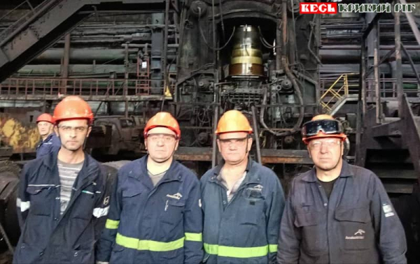 Робітники ЦРМО-2 АрселорМітал Кривий Ріг
