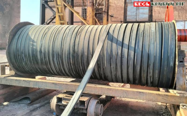 Канат у 1636 м для шахти Ювілейна в Кривому Розі