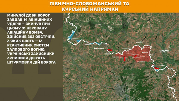 Минулої доби українські воїни відбили 158 ворожих штурмів на лінії фронту8