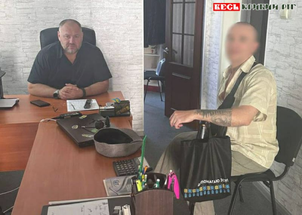 Володимир Захарченко приймає виборця в Кривому Розі