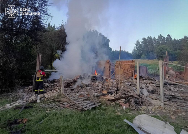 Окупанти вночі нанесли удар по Сумщині, загинули двоє людей0