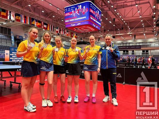 Срібний успіх на Європейському чемпіонаті: тенісистка з Кривого Рогу Дар'я Ковальова виступала у складі збірної України2
