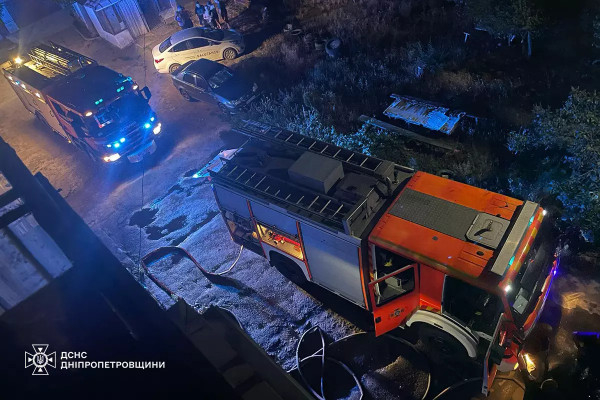 У Кривому Розі внаслідок пожежі ледве не загинула людина1