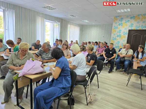 Пленарне засідання сесії Глеюватської сільради Криворізького району