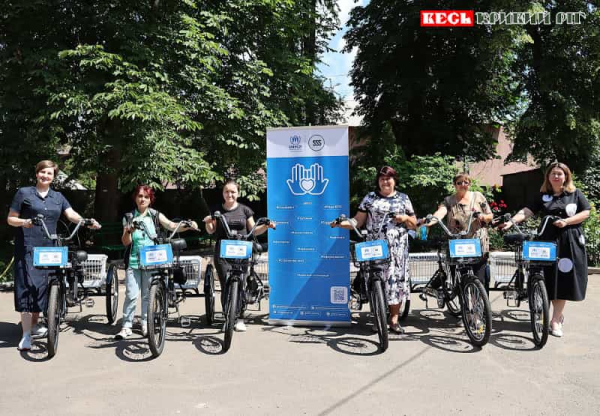 Електровелосипеди отримали терцентри Кривого Рогу