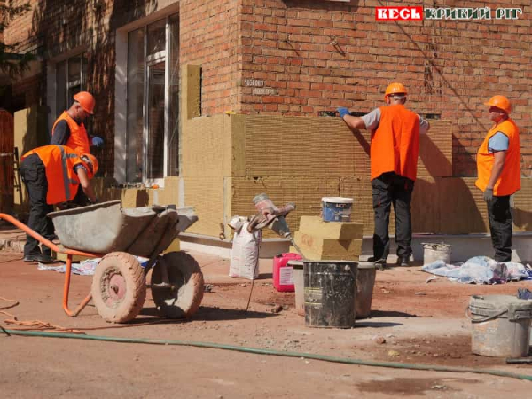 Ремонтні роботи в дитсадку №38 в Кривому Розі