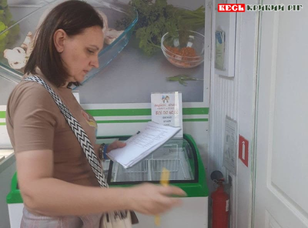 Перевірка магазину на ринку Босфор в Кривому Розі