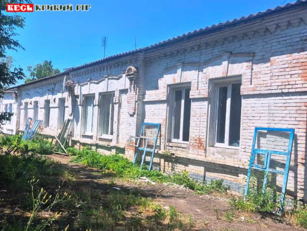 Ремонт будівлі для переселенців у Софіївській громаді Криворізького р-ну