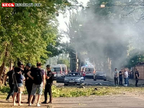 Спецслужби очепили місце влучання шахедів в Кривому Розі