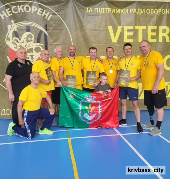 Ветерани Кривого Рогу підкорюють турніри України та Європи: понад 150 нагород і нові досягнення попереду2